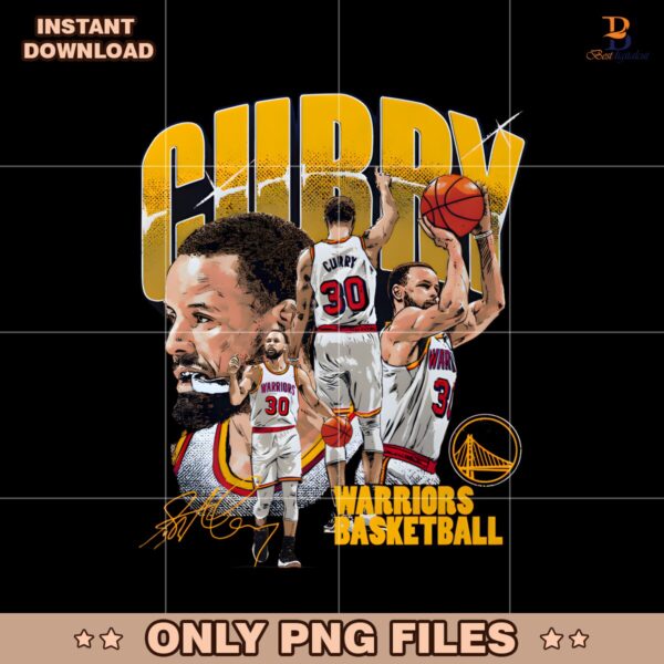 Steph Curry Golden State Warriors Basketball Signature PNG