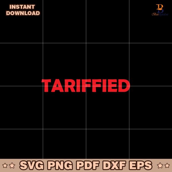 Tariffied Anti Donald Trump FDT Svg