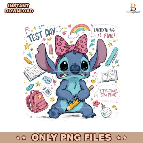 Test Day It's Fine I'm Fine Everything Is Fine PNG