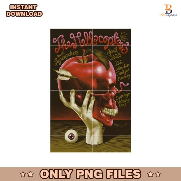 The Hellacopters Band 2025 Tour Overdriver Png