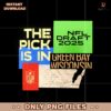 The Pick Is In Green Bay Wisconsin NFL Draft 2025 Png