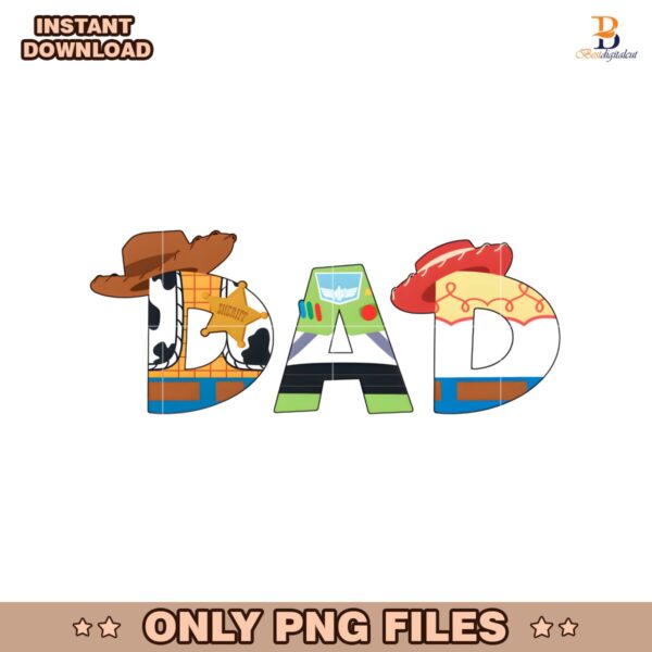 To Infinity And Dad Toy Story Fathers Day PNG