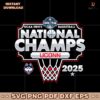 Uconn Huskies National Champions 2025 Ncaa Basketball SVG