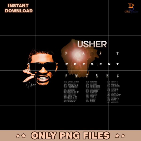 Usher Tour Past Present Future Coming Home Png