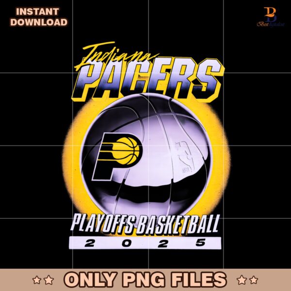 Adult Indiana Pacers 2025 Nba Playoffs Swish PNG