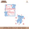 American Honey Flag Bows Coquette SVG Sublimation