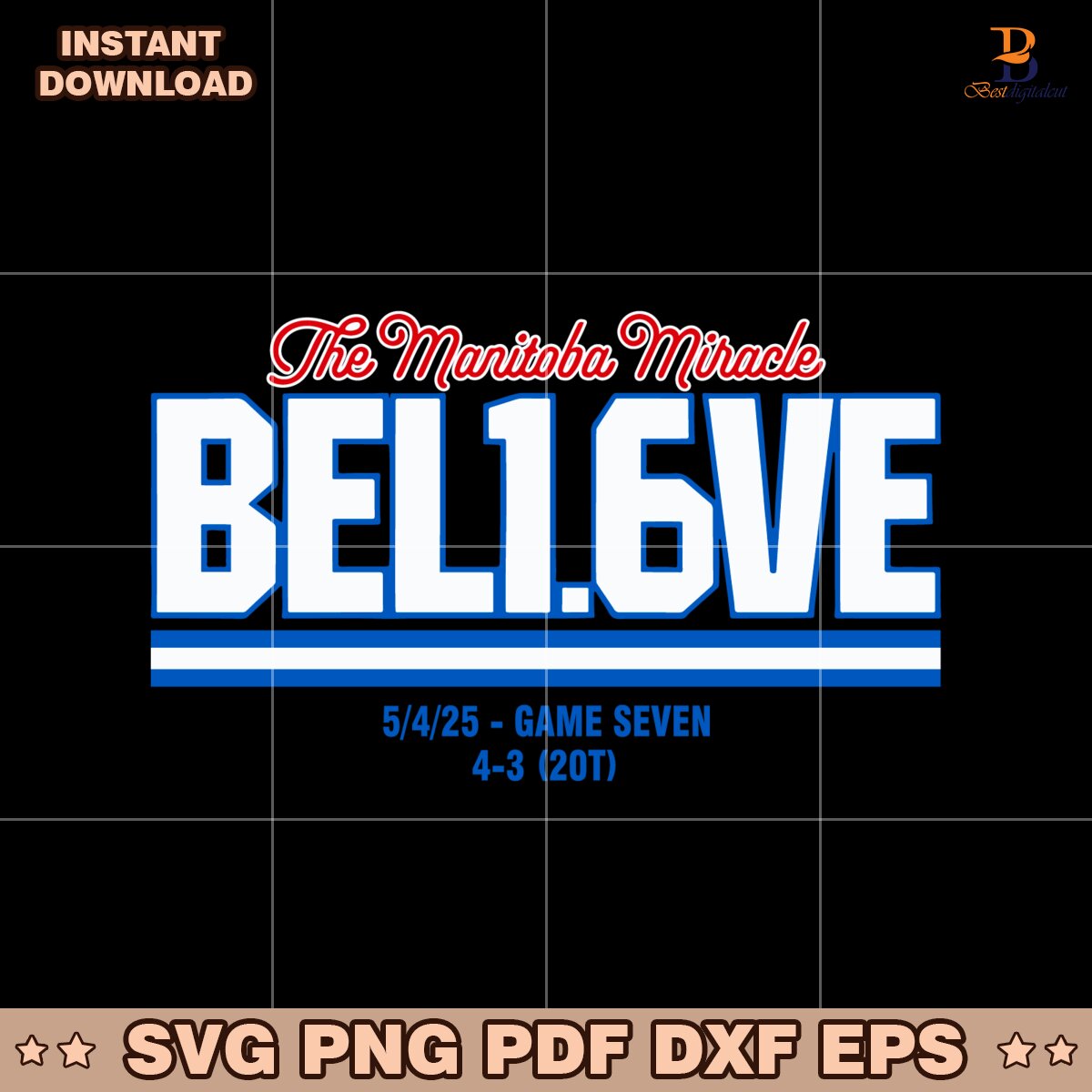 Believe In 1 6 Seconds Left Pete Crow Armstrong SVG