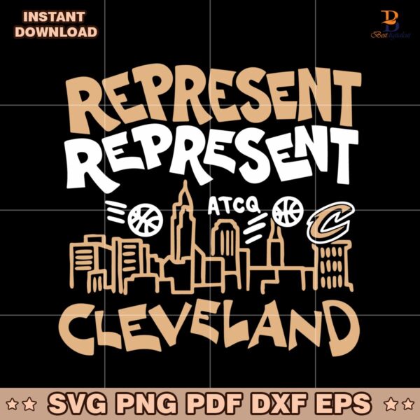Cleveland Cavaliers Represent SVG