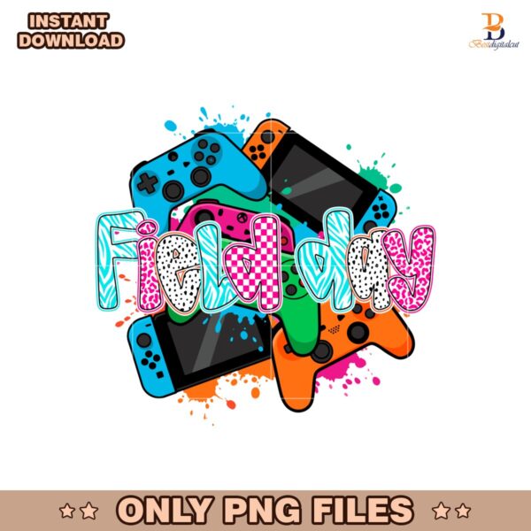 Field Day Gamer Controller Teacher PNG