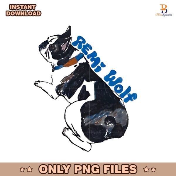 Funny Remi Wolf Juno Dog PNG Sublimation
