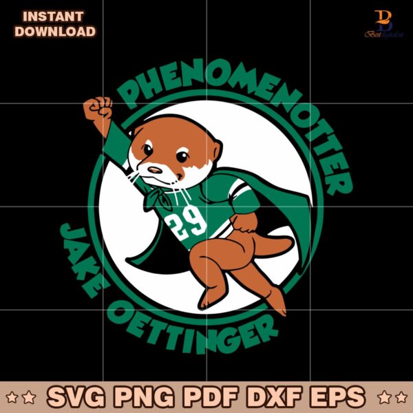 Jake Oettinger Phenomenotter Dallas Hockey SVG