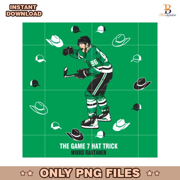 Mikko Rantanen The Game Seven Hat Trick PNG