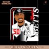 Mookie Betts Collage Frame Los Angeles Dodgers PNG