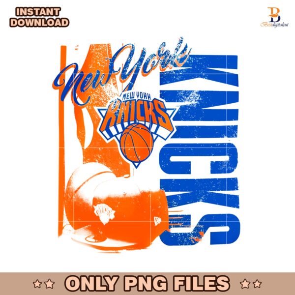 New Era Knicks Eastern Conference Atlantic Division PNG