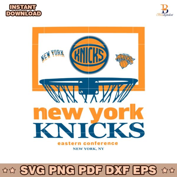 New York Knicks 47 City Edition Backboard Franklin SVG