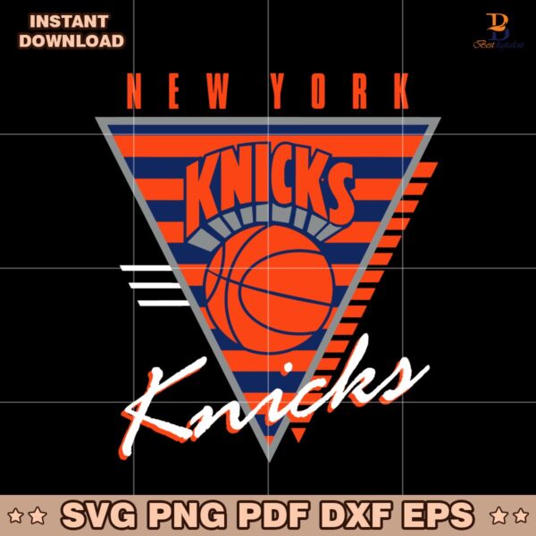 New York Knicks Mitchell & Ness Worldwide Collection SVG