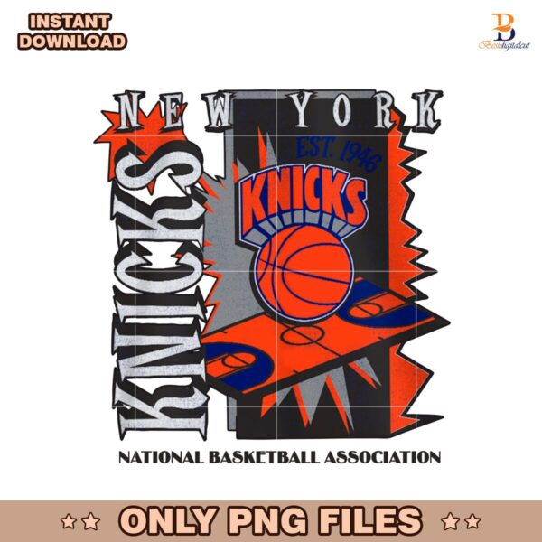 New York Knicks Mitchell Ness Youth Retro 90S PNG