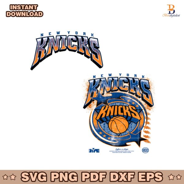 New York Knicks Two Hype Drip And Dime Collection PNG