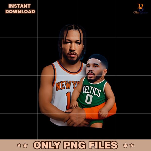 New York Knicks X Boston Celtics 2025 Nba Playoffs PNG