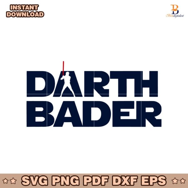 New York Yankees Harrison Bader Darth Bader SVG