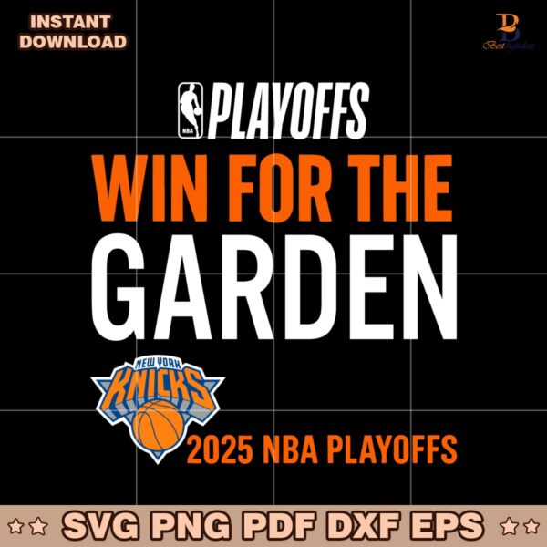 Ny Knicks Win For The Garden Playoffs Regular SVG