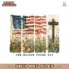 One Nation Under God America Christian Brushstroke PNG
