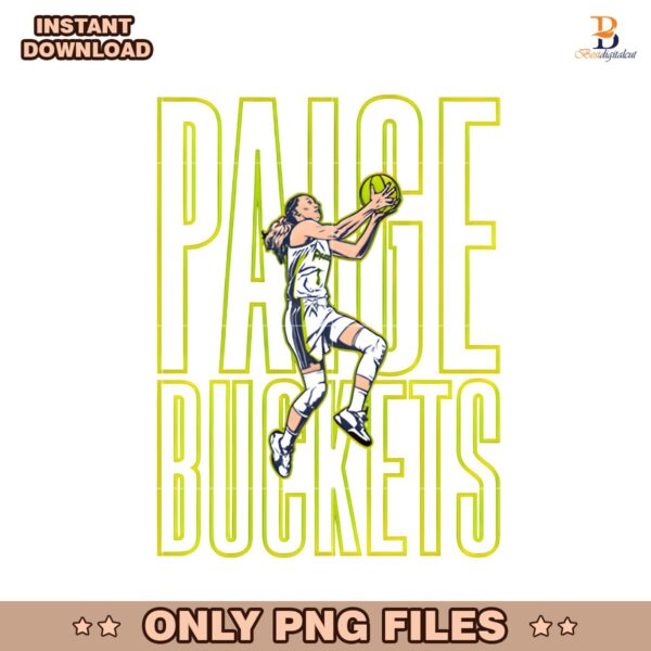 Paige Bueckers Buckets Action Dallas PNG