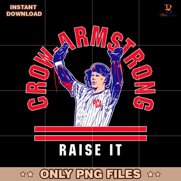Pete Crow Armstrong Raise The Roof Baseball PNG