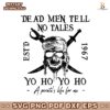 Pirates Of The Caribbean Dead Men Tell No Tales SVG