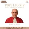 Pope Leo Xiv First American Pontiff May 8Th 2025 PNG
