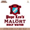 Pope Leos Malort Holy Water Jeppsons Malort SVG