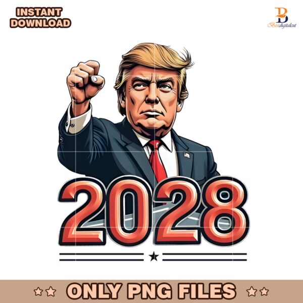 President Trump 2028 48Th President Of America PNG