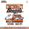 Retro Cincinnati Bengals Football Logo Mascot Who Dey SVG