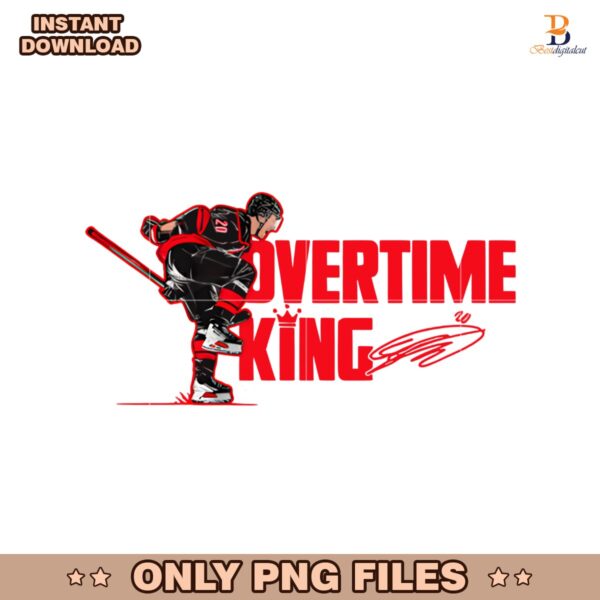Sebastian Aho Overtime King Carolina Hurricanes PNG
