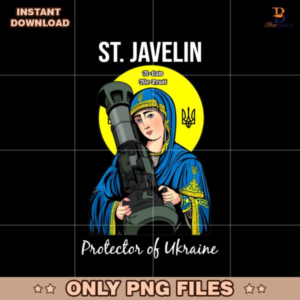 St Javelin Protector Of Ukraine Support Stand With Ukraine PNG