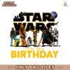 Star Wars Its My Birthday Boy Matching Party PNG