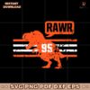 Vintage Cleveland Browns Trex Myles Garrett Rawr SVG