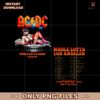 Whole Lotta Rosie La Pwr Up Tour 2025 Ac Dc PNG