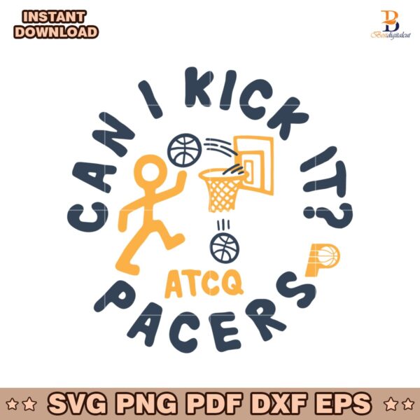 A Tribe Called Quest Indiana Pacers Can I Kick It Basketbal SVG
