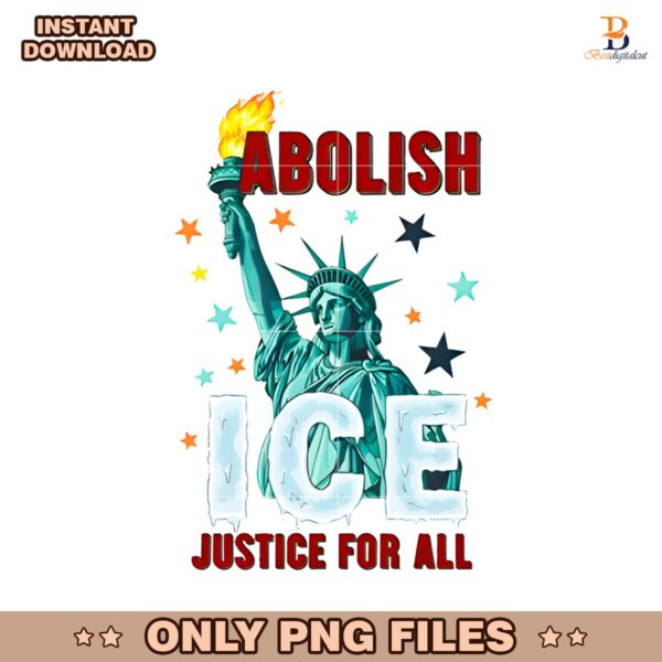 Abolish Ice Justice For All Liberty Fourth July Protest PNG