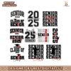 Class Of Senior 2025 Graduation High School PNG Bundle