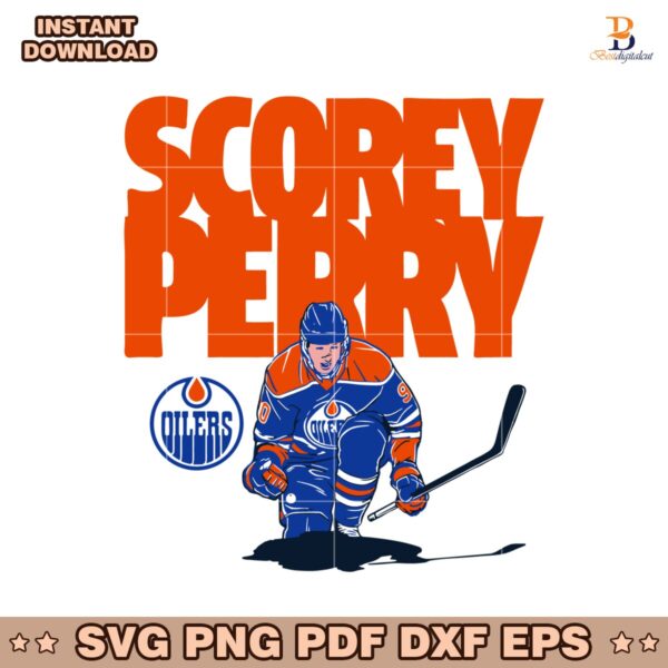 Corey Perry Edmonton Oilers Scorey Perry SVG