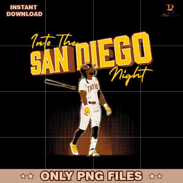Fernando Tatis Jr Into The San Diego Night PNG