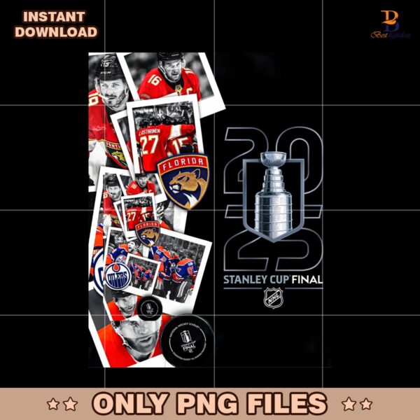 Florida Panthers 2025 Stanley Cup Final Official Game Program PNG