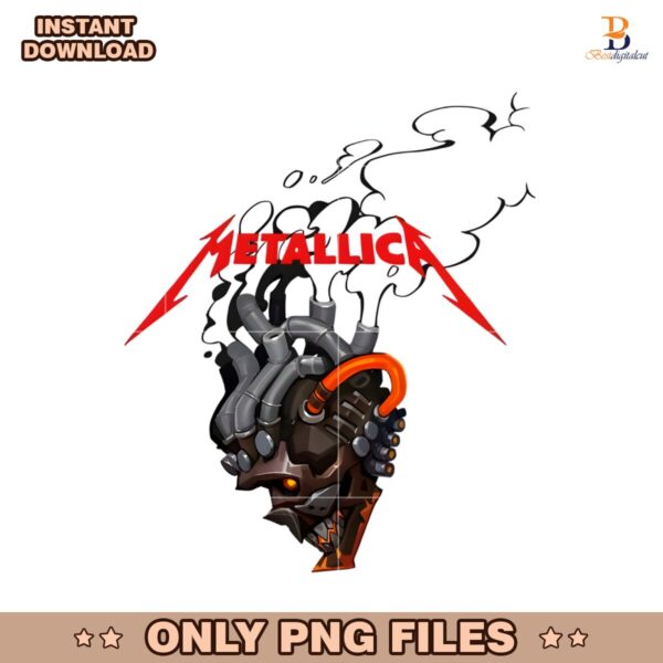 Fortnite Metallica Rust Demon Head Collab PNG