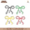 God Says I Am Lace Coquette Bow Png Sublimation