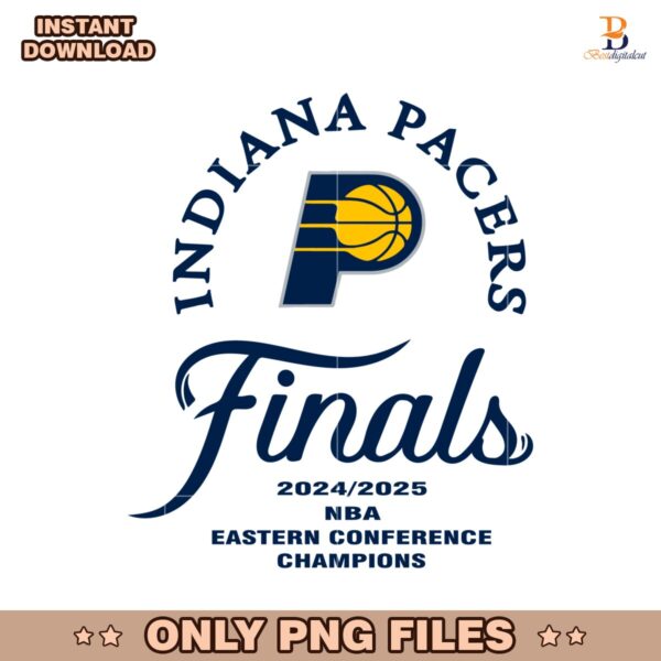 Indiana Pacers Eastern Conference Champions 2025 Nba Finals PNG
