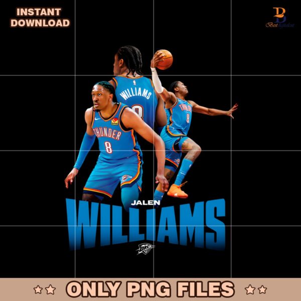Jalen Williams Okc Thunder Basketball Player PNG