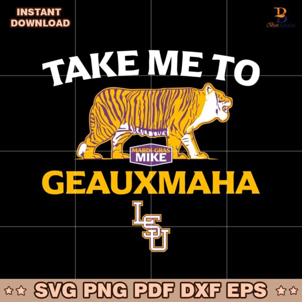 Lsu Baseball Take Me To Geauxmaha SVG