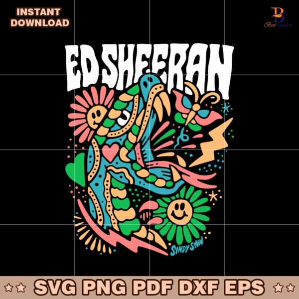 Mathematics Tour 2025 Ed Sheeran SVG